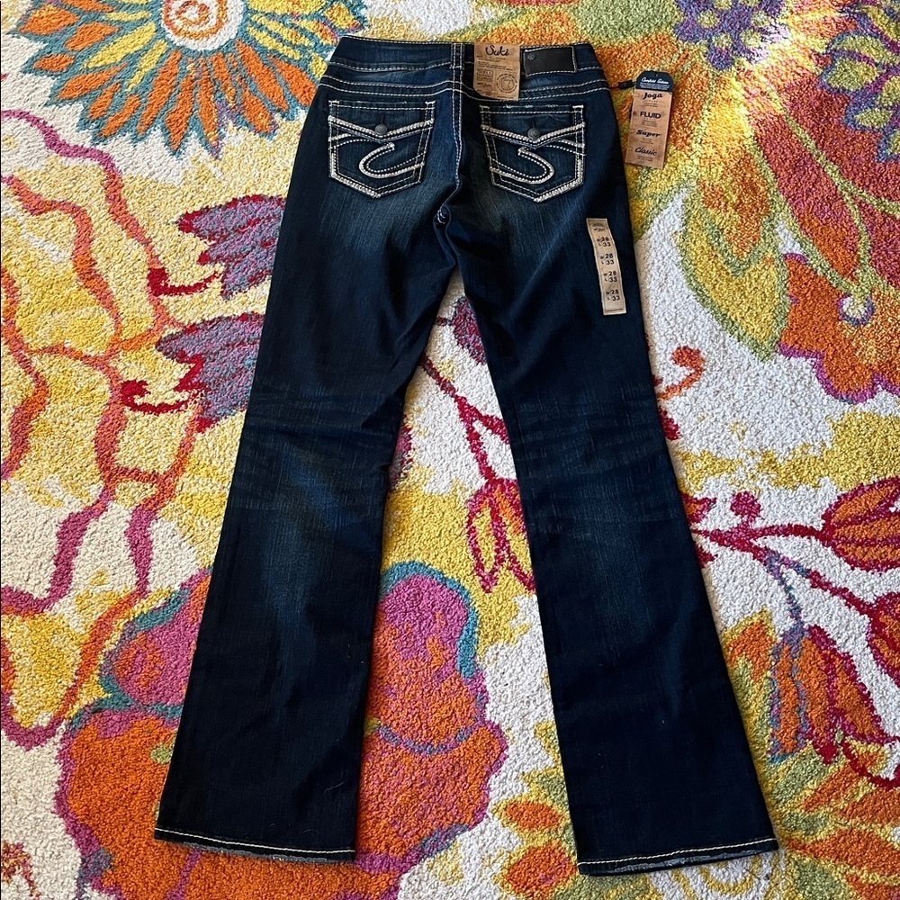 NWT SUKI MID RISE SLIM BOOTCUT JEANS SIZE 28 - Picture 8 of 8